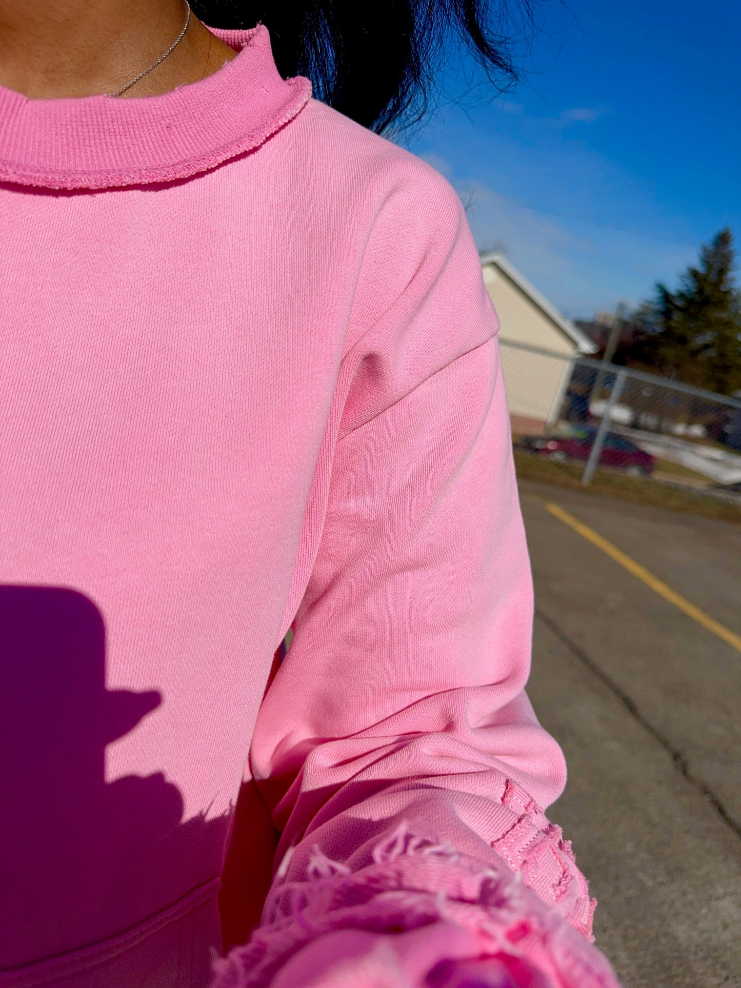 Arlor Acidic Wash  Sweat Top