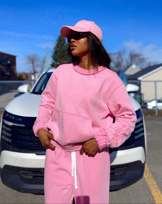 Arlor Acidic Wash  Sweat Top