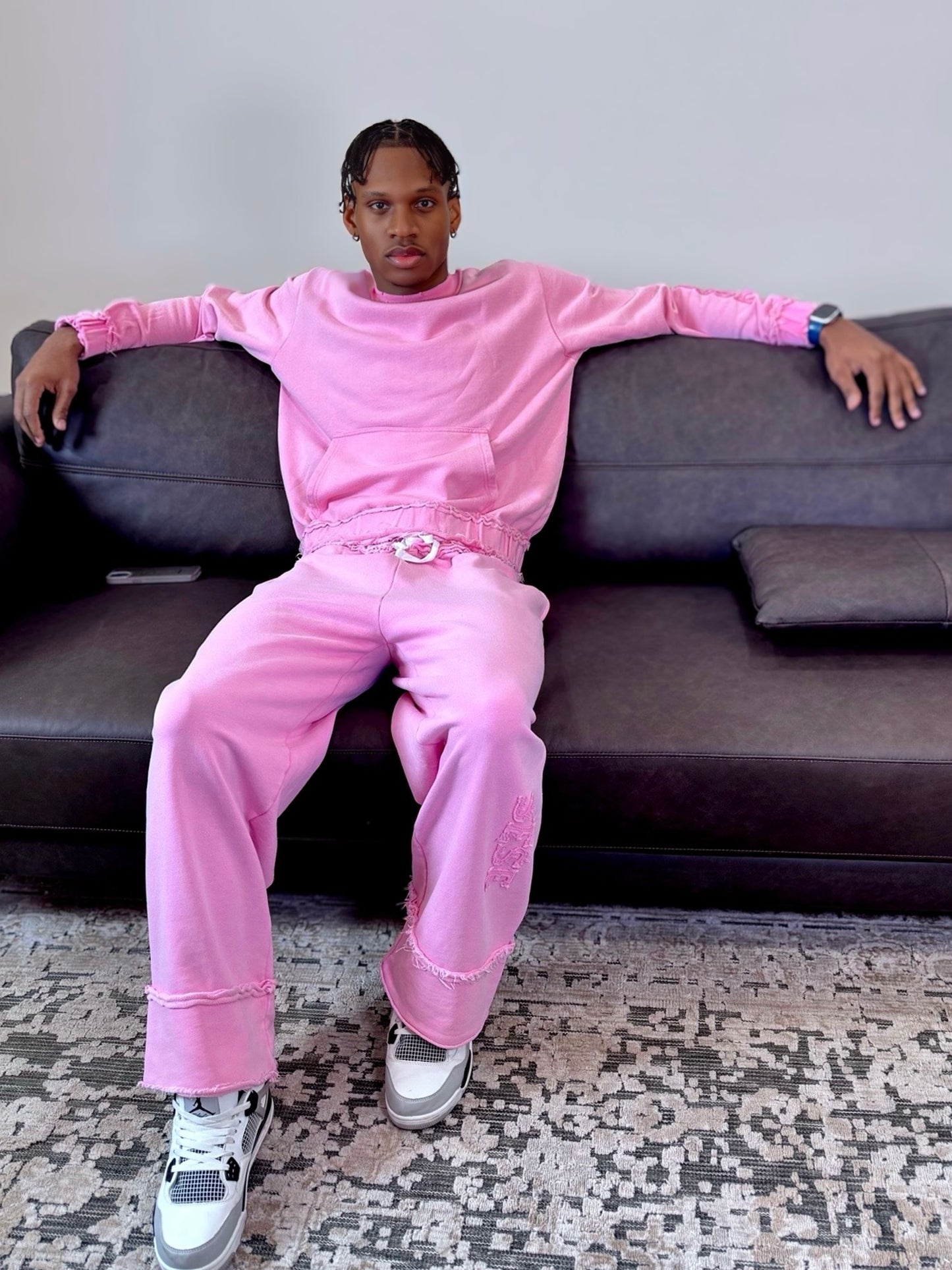 Arlor Acidic Wash  Sweat Top