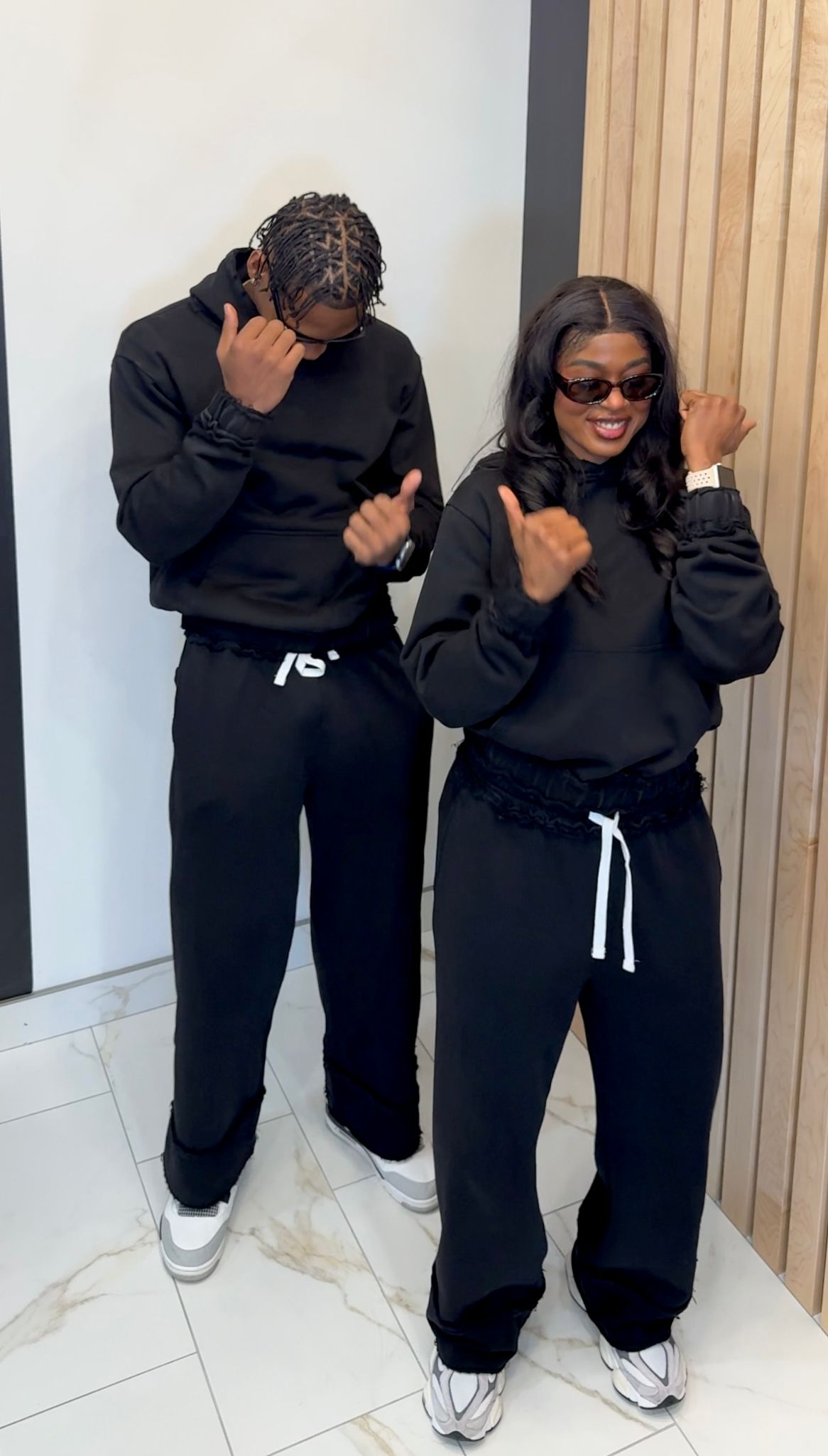 Arlor Acidic Wash Pullover Hoodie  Set